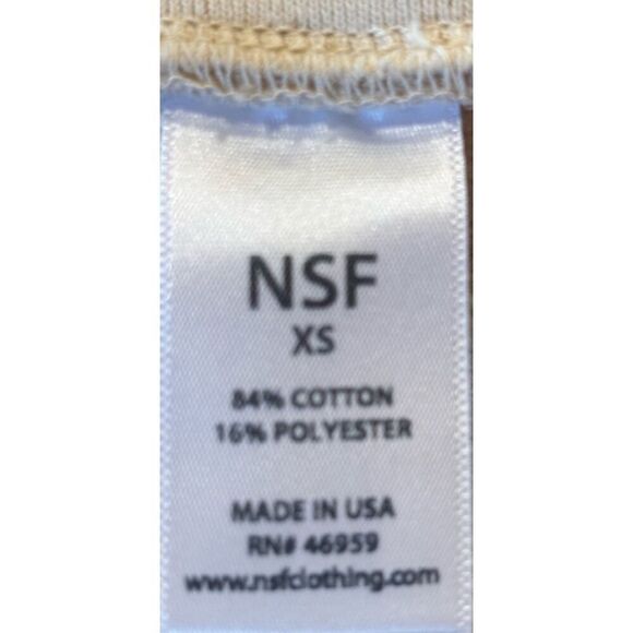 NSF Lyla Skirt in Cream NWOT Size XS - Picture 5 of 5